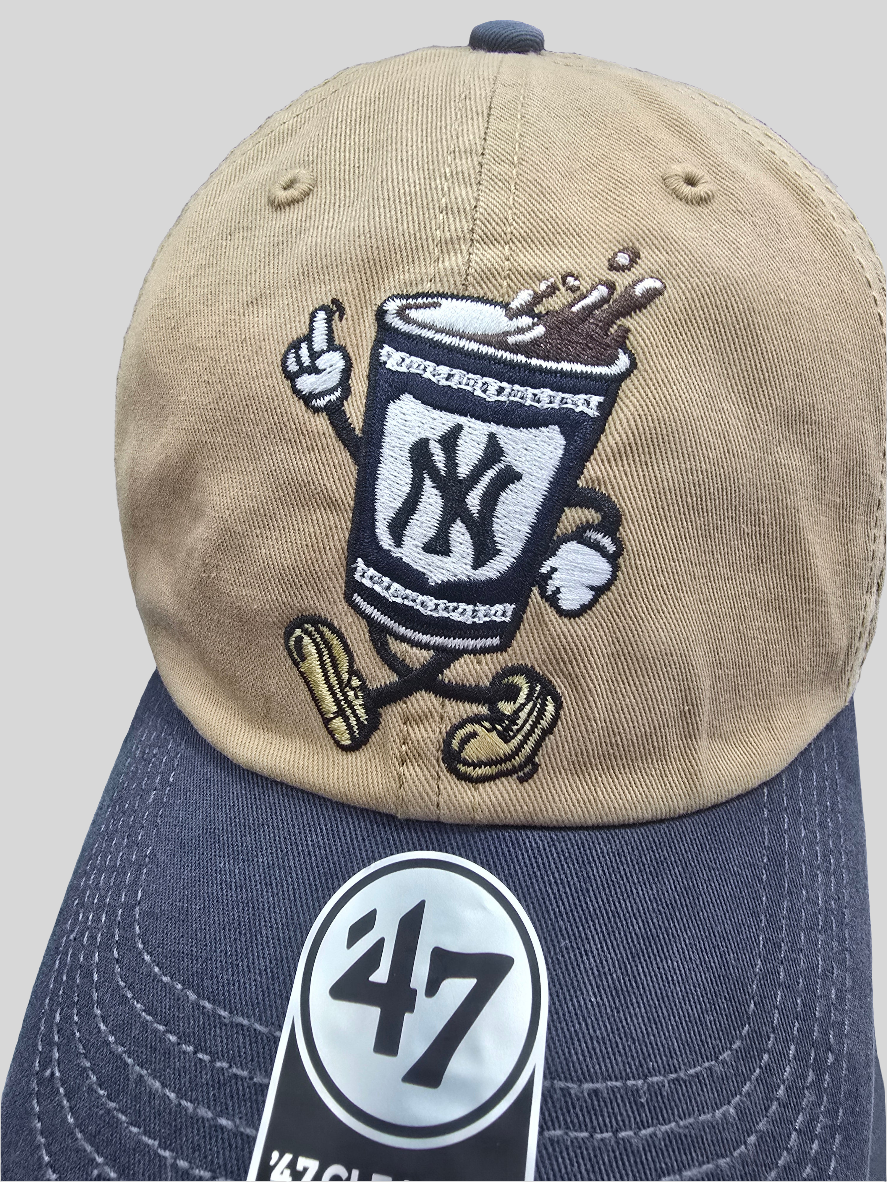 Gorra '47 NY yankees khaki blue navy clean up icon café