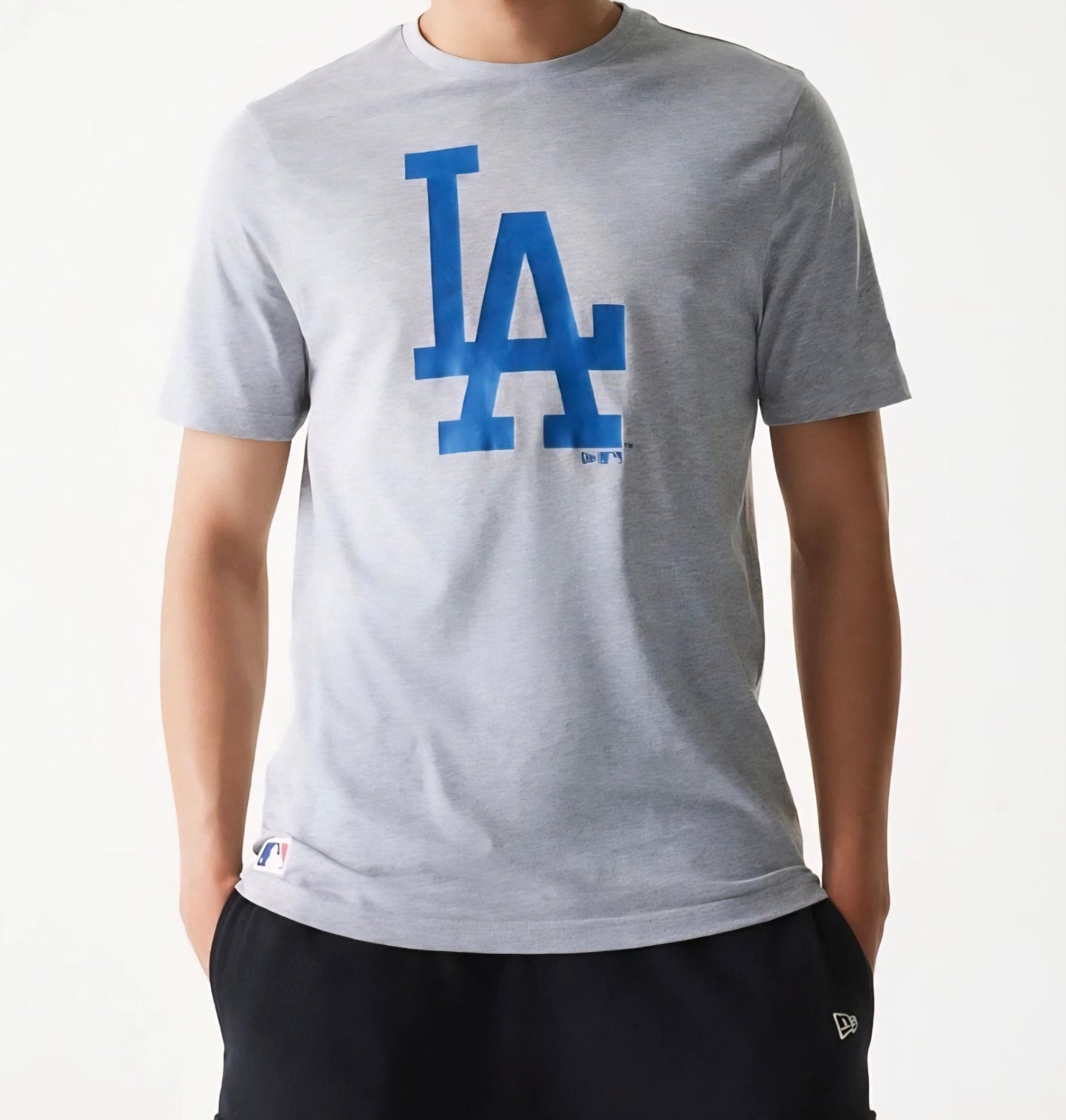 Camiseta LA Dodgers Regular Gris - new era - intershopgc - Tienda de gorras online - Maspalomas