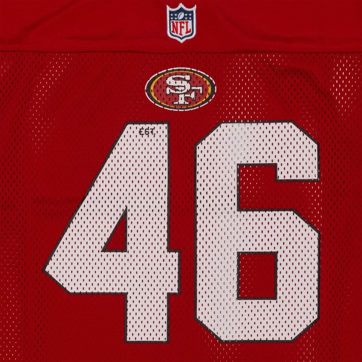 Camiseta New Era NFL San Francisco 49ers roja Mesh Oversize - Mundogorrasgc