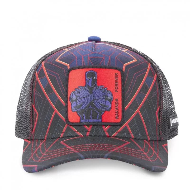CAPSLAB MARVEL black panther trucker negra wakanda forever - intershopgc - Tienda de gorras online - Maspalomas