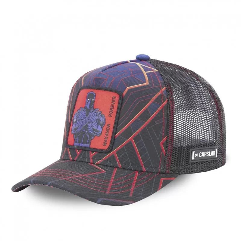 CAPSLAB MARVEL black panther trucker negra wakanda forever - intershopgc - Tienda de gorras online - Maspalomas