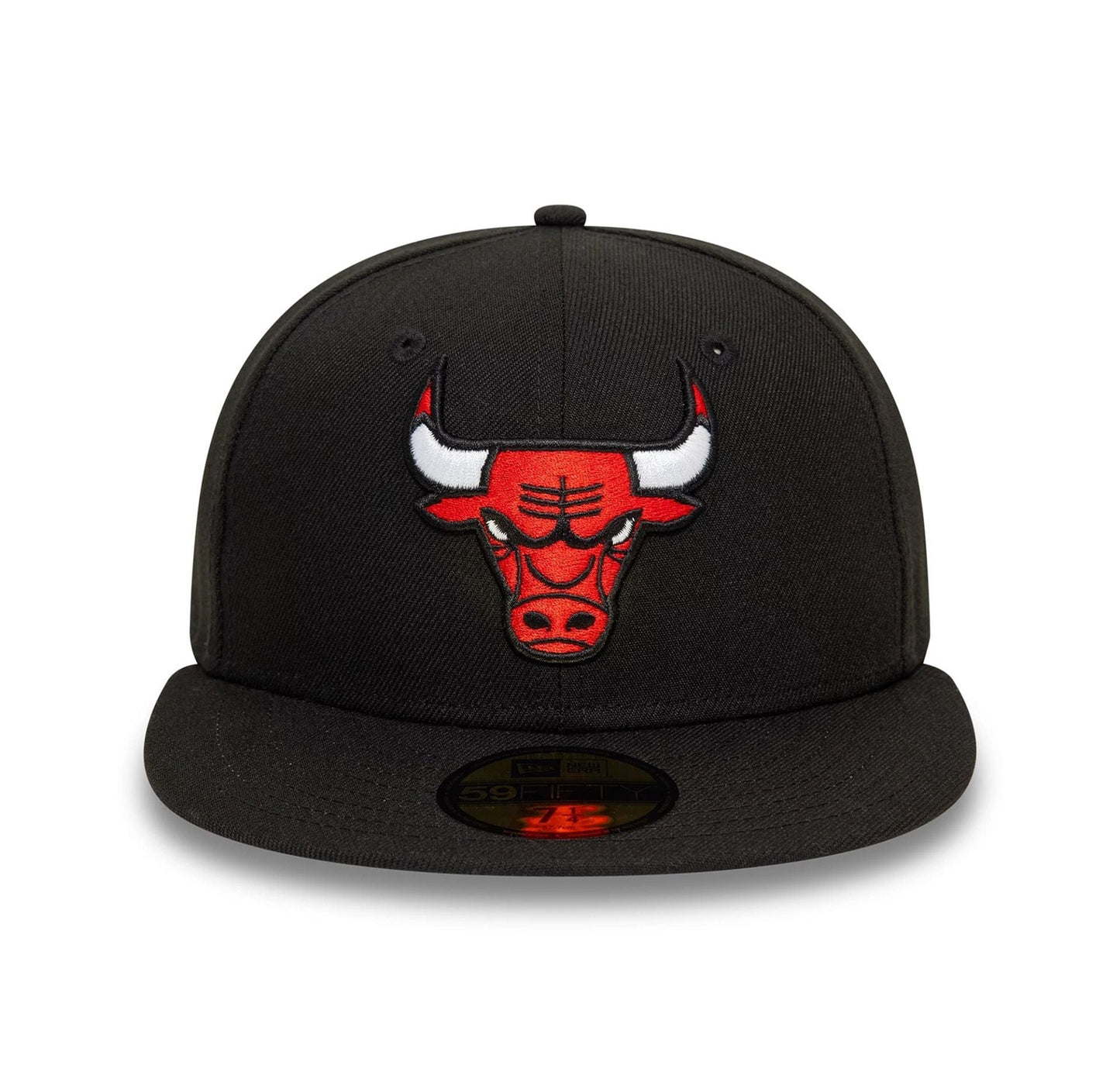 Chicago bulls negra 59fifty classic logo