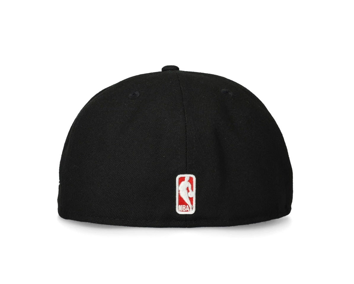 Chicago bulls negra 59fifty classic logo