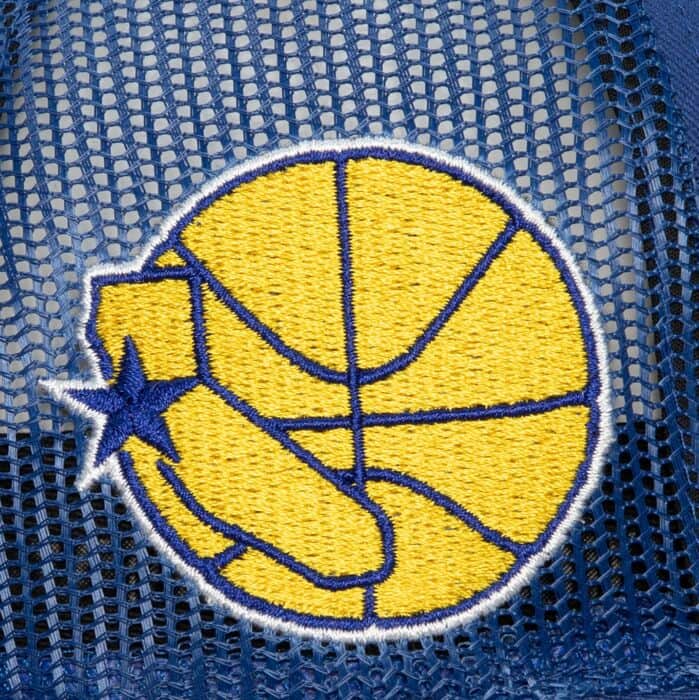Golden State Warriors team Seal Trucker Snapback azul y amarillo visera curva - intershopgc - Tienda de gorras online - Maspalomas