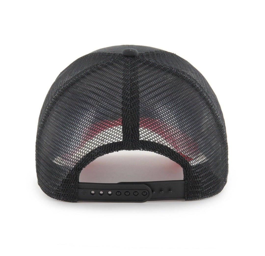 Gorra '47 trucker NY Yankees negra / rojo patch - intershopgc caps store