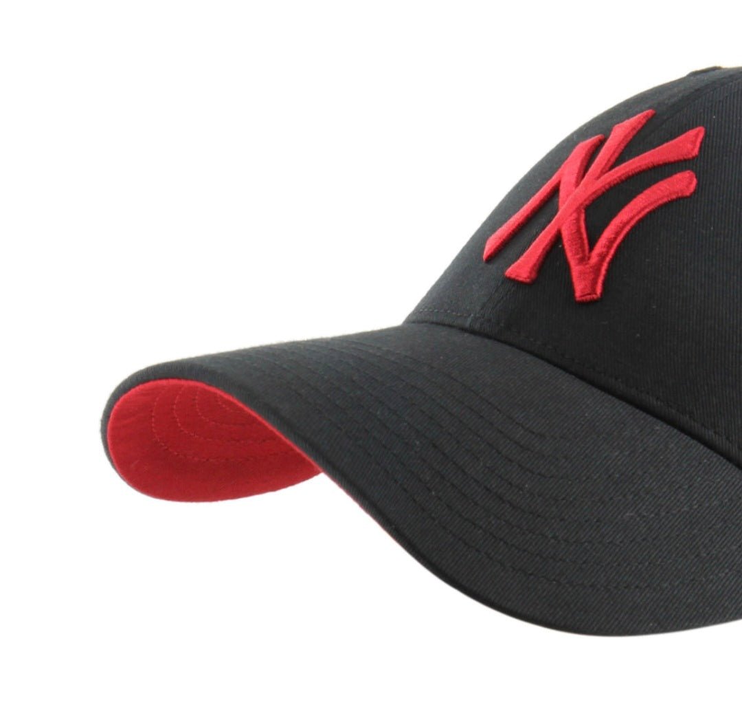 Gorra '47 trucker NY Yankees negra / rojo patch - intershopgc caps store