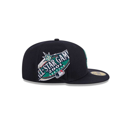 Gorra 59fifty Seattle Mariners azul marino parche ALL STAR 2001 - Mundogorrasgc