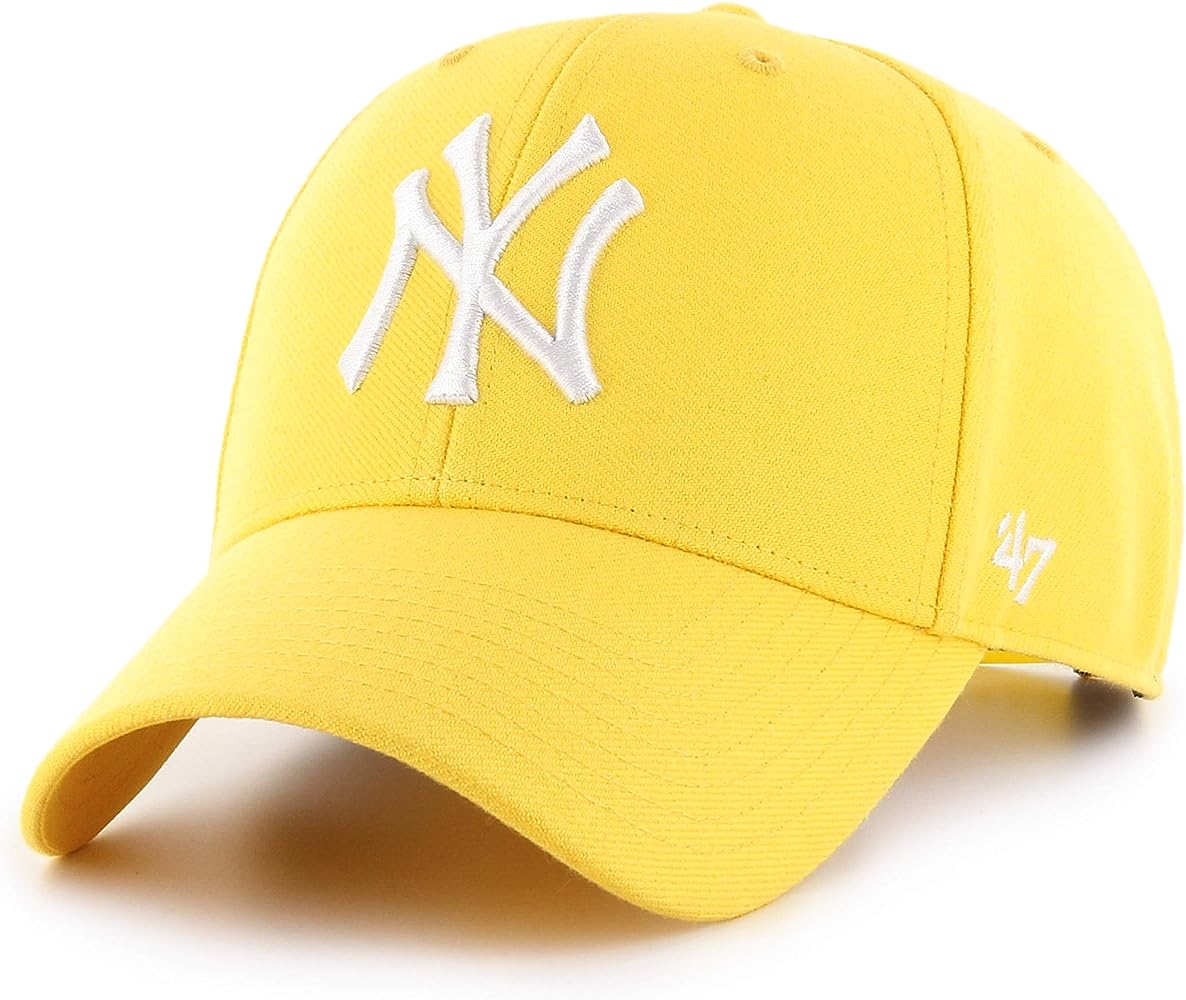 Gorra amarilla logo NY blanco 47 mvp snapback - intershopgc - Tienda de gorras online - Maspalomas