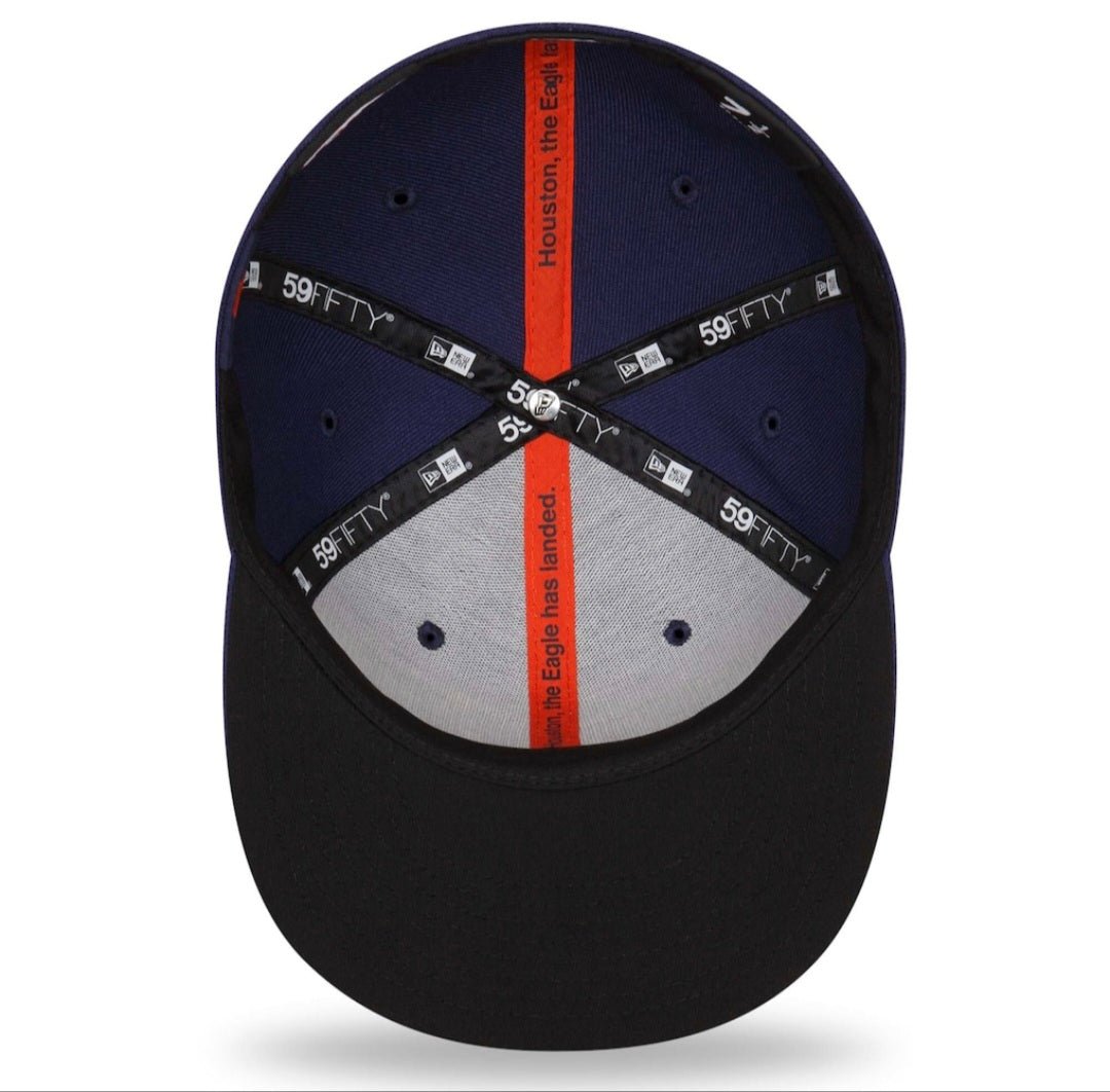 Gorra Houston Astros 59FIFTY Azul Marino con Detalles Naranja - intershopgc - Tienda de gorras online - Maspalomas