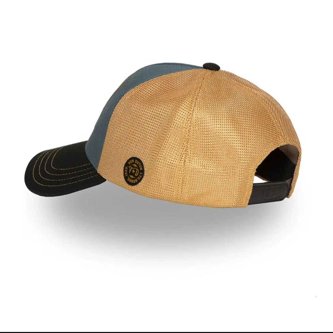 Gorra Negra Azul y Beige WILD07 – Von Dutch - intershopgc - Tienda de gorras online - Maspalomas