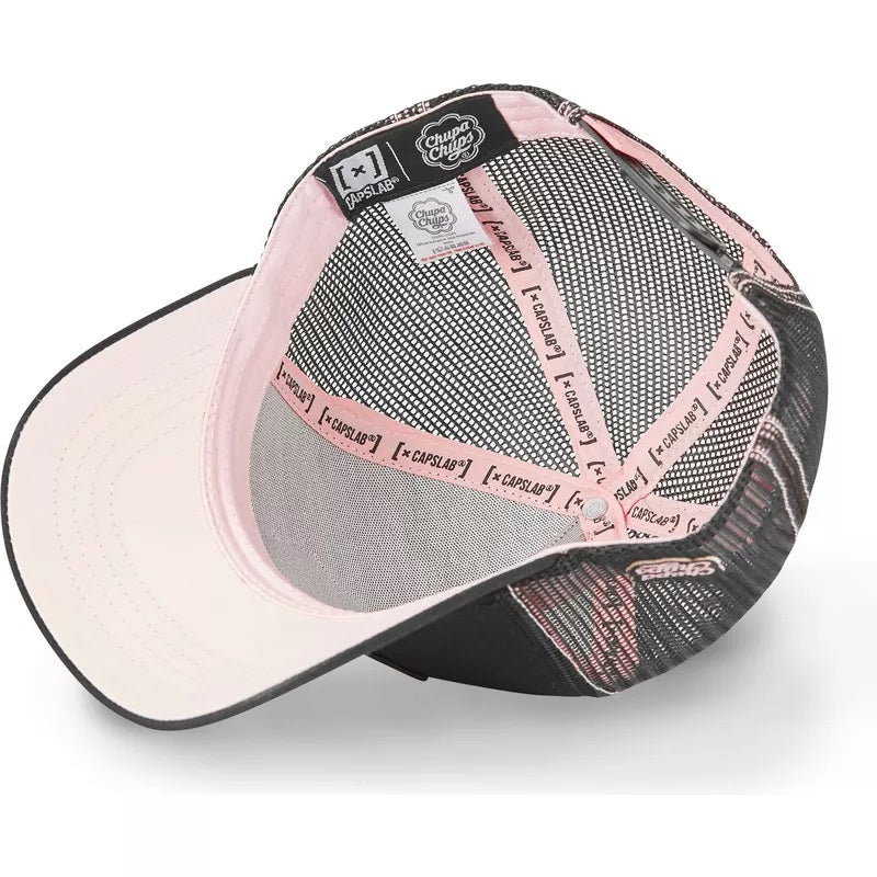 Gorra negra chupa chups capslab CC9 trucker con rejilla - intershopgc - Tienda de gorras online - Maspalomas