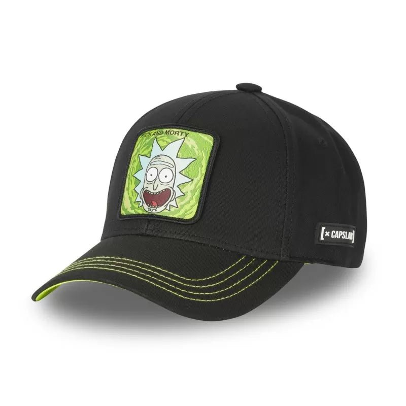Gorra negra rick and morty de capslab - intershopgc - Tienda de gorras online - Maspalomas