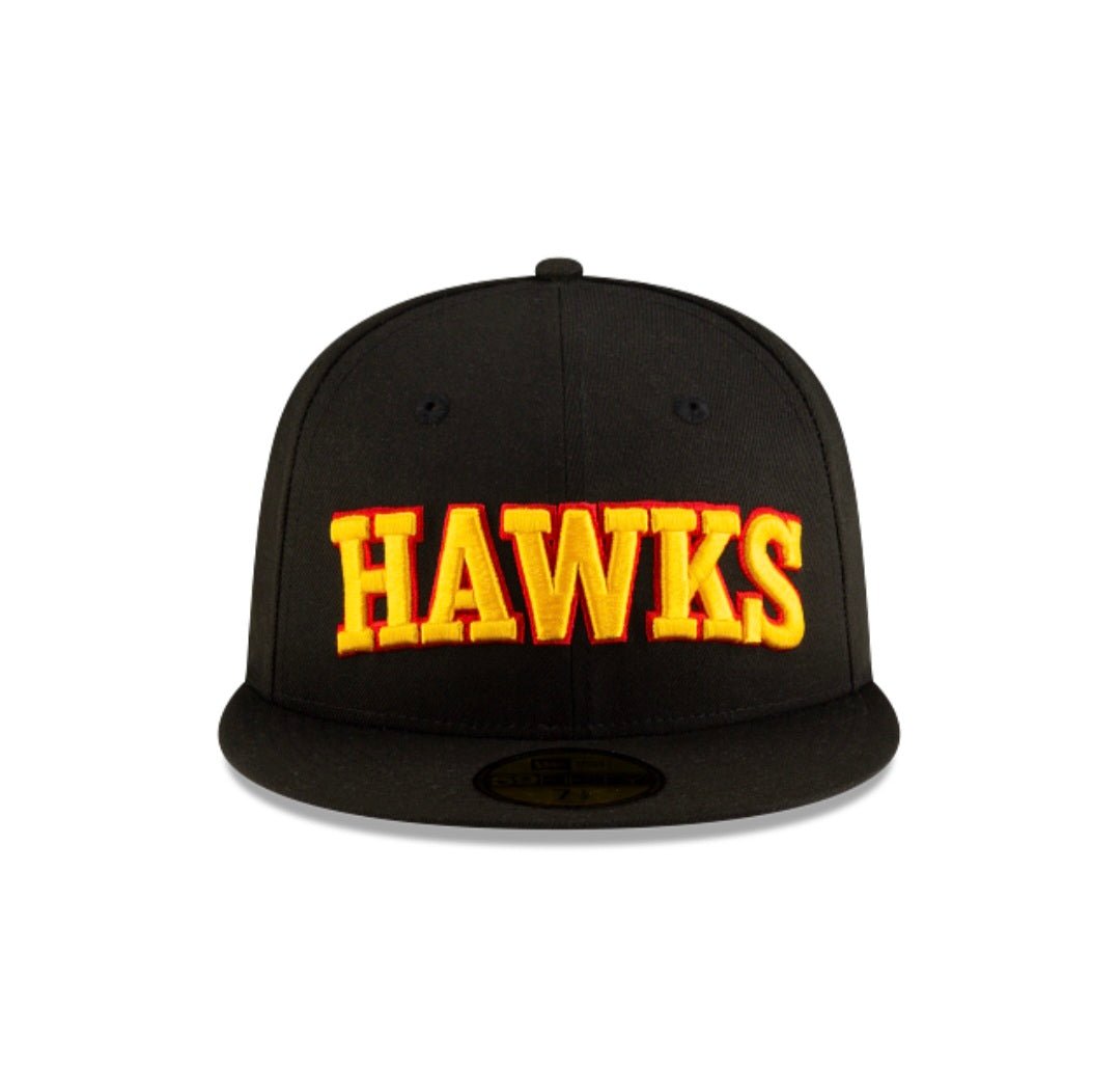 Gorra New Era Atlanta Hawks 59FIFTY negra - intershopgc