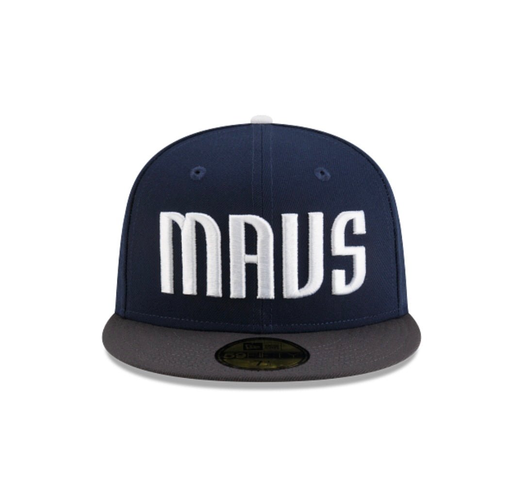 Gorra New Era Dallas Mavericks 59FIFTY azul marino y gris - intershopgc