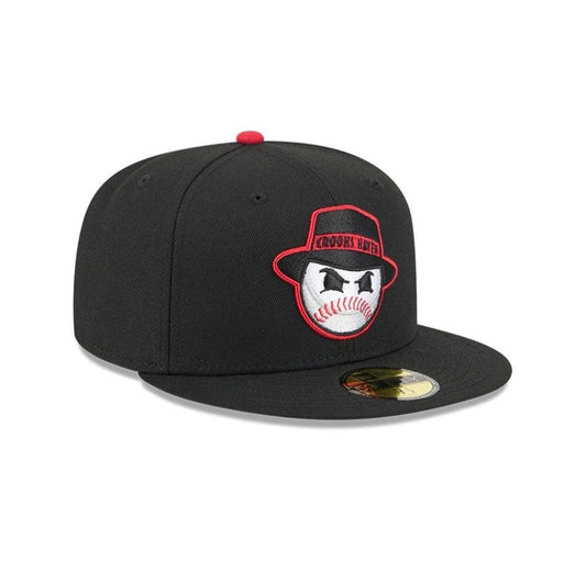 Gorra New Era St. Paul Saints Ghostly Gangster 59FIFTY Negra 2026 - Mundogorrasgc