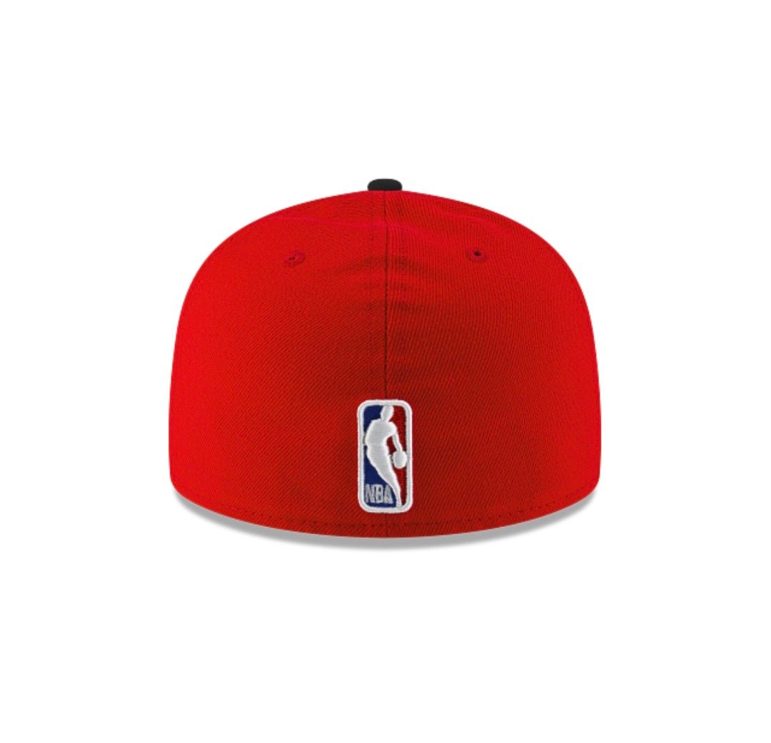 Gorra New Era Trail Blazers 59FIFTY roja y negra - intershopgc