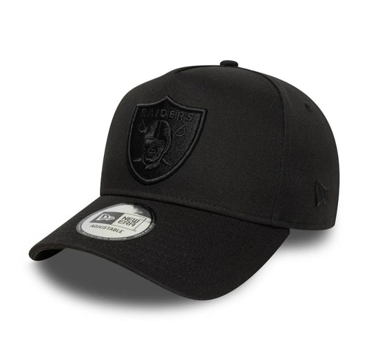 Gorra Raiders NFL 9FORTY E - Frame Negra – Black on Black - intershopgc caps store
