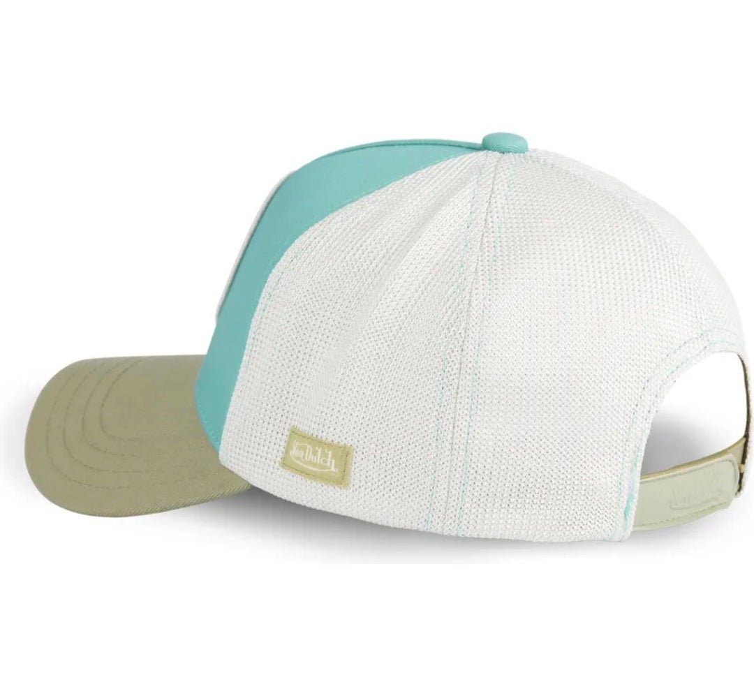Gorra Trucker Von Dutch WILD04 – Azul y Verde - intershopgc - Tienda de gorras online - Maspalomas