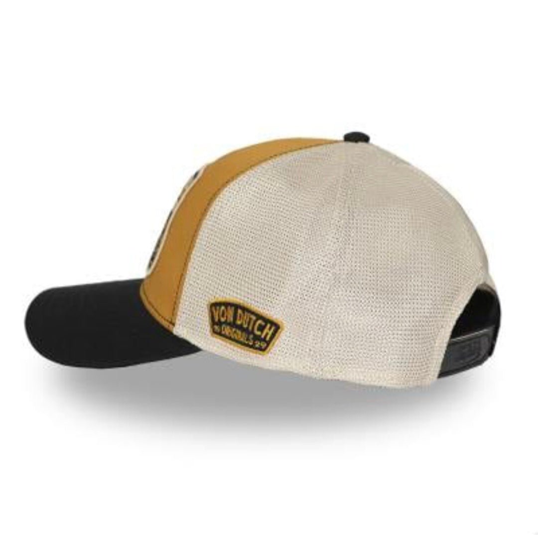 Gorra Von Dutch retro amarilla y Negra SEM01 - intershopgc - intershopgc - Tienda de gorras online - Maspalomas