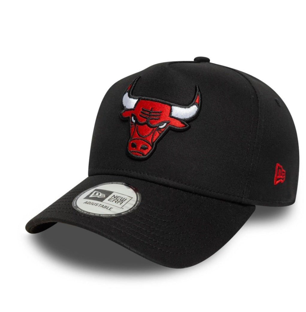 New era Bulls 9FORTY E - Frame Patch Side negra - intershopgc