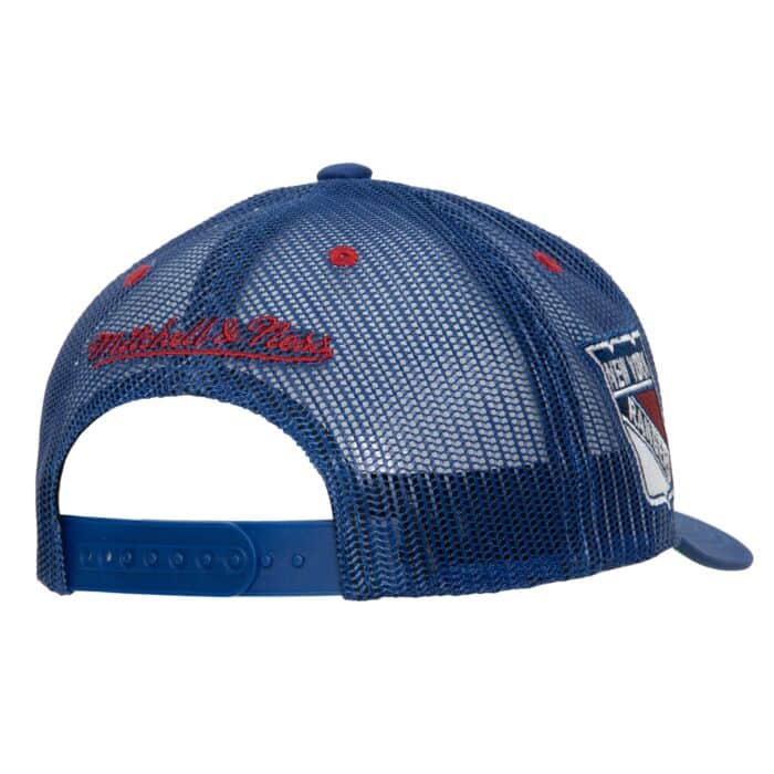 New York Rangers azul vintage trucker snapback visera curva TEAM SEAL NHL - intershopgc