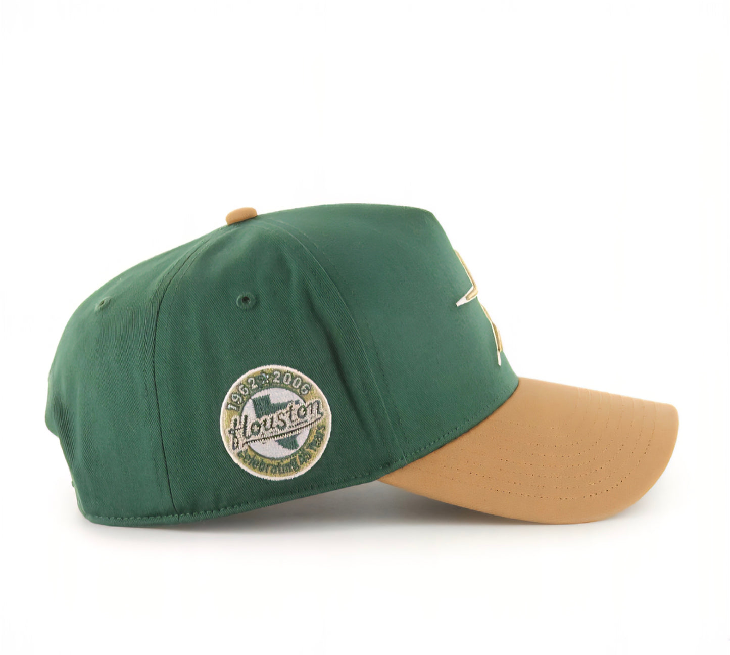 Gorra ’47 Sure Shot DT Houston Astros verde y marrón – Cooperstown 45th