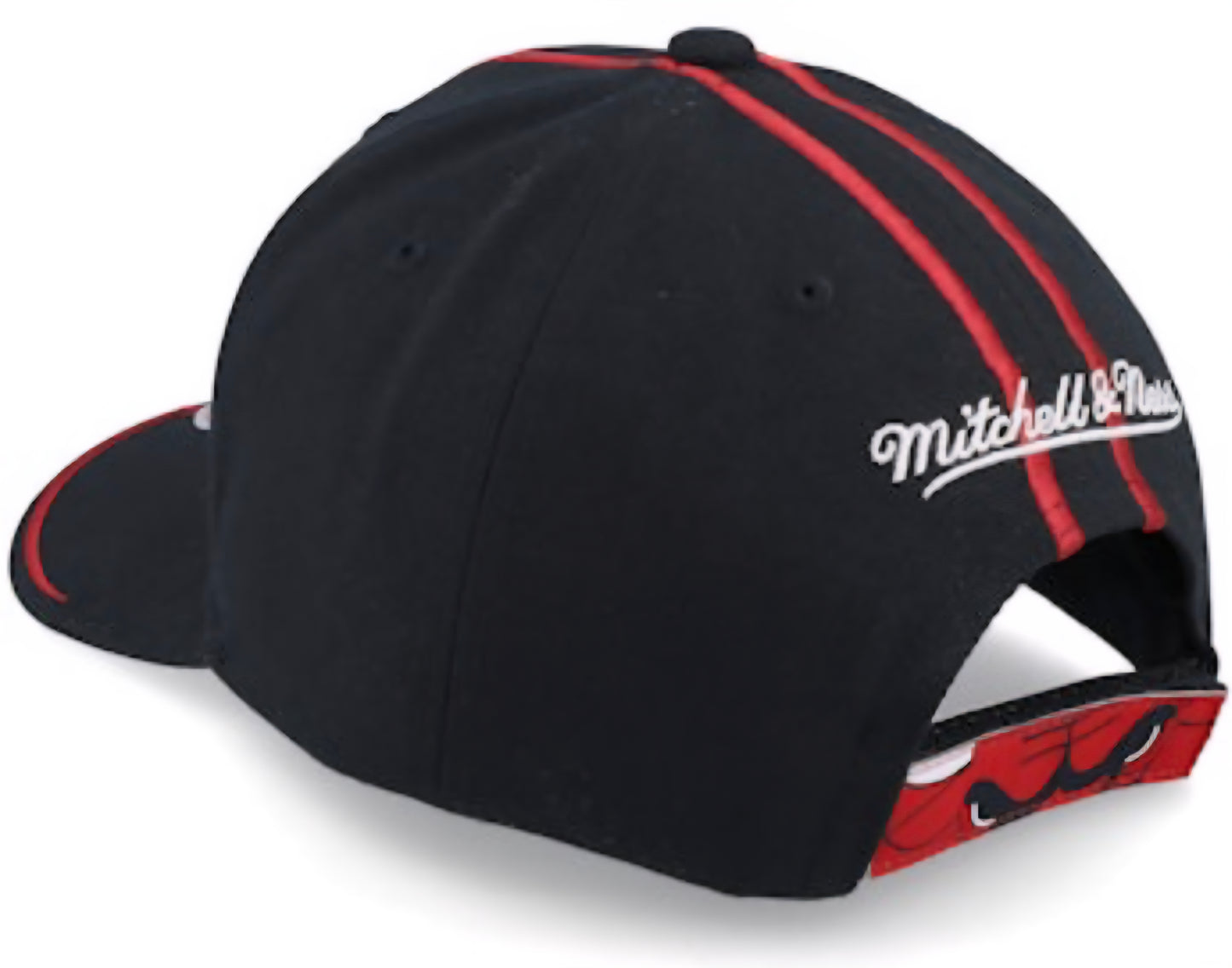 Gorra Mitchell & Ness NBA Draft 98 Strapback Chicago Bulls – Roja y Negra