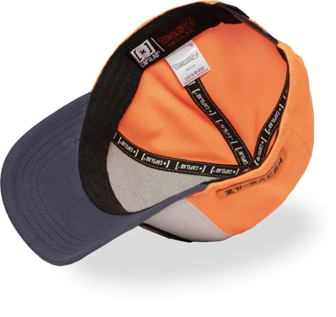 Gorra beige azul y naranja Gohan vs Majin Buu – Dragon Ball Z – Capslab