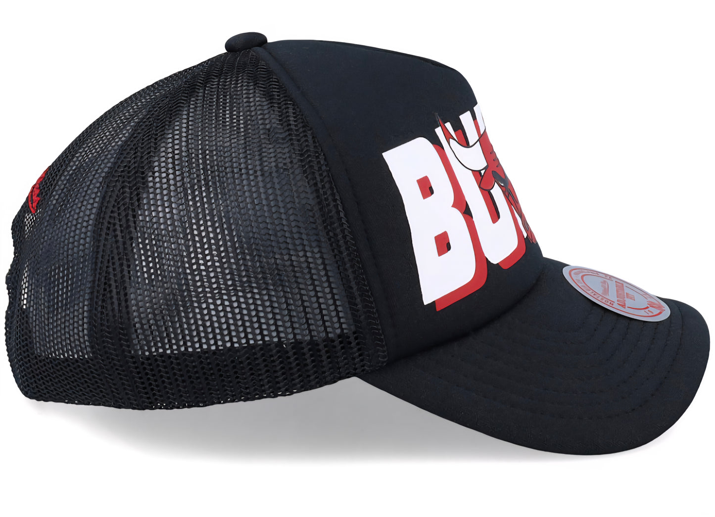 Gorra Mitchell & Ness – Chicago Bulls Billboard Trucker (Negra)