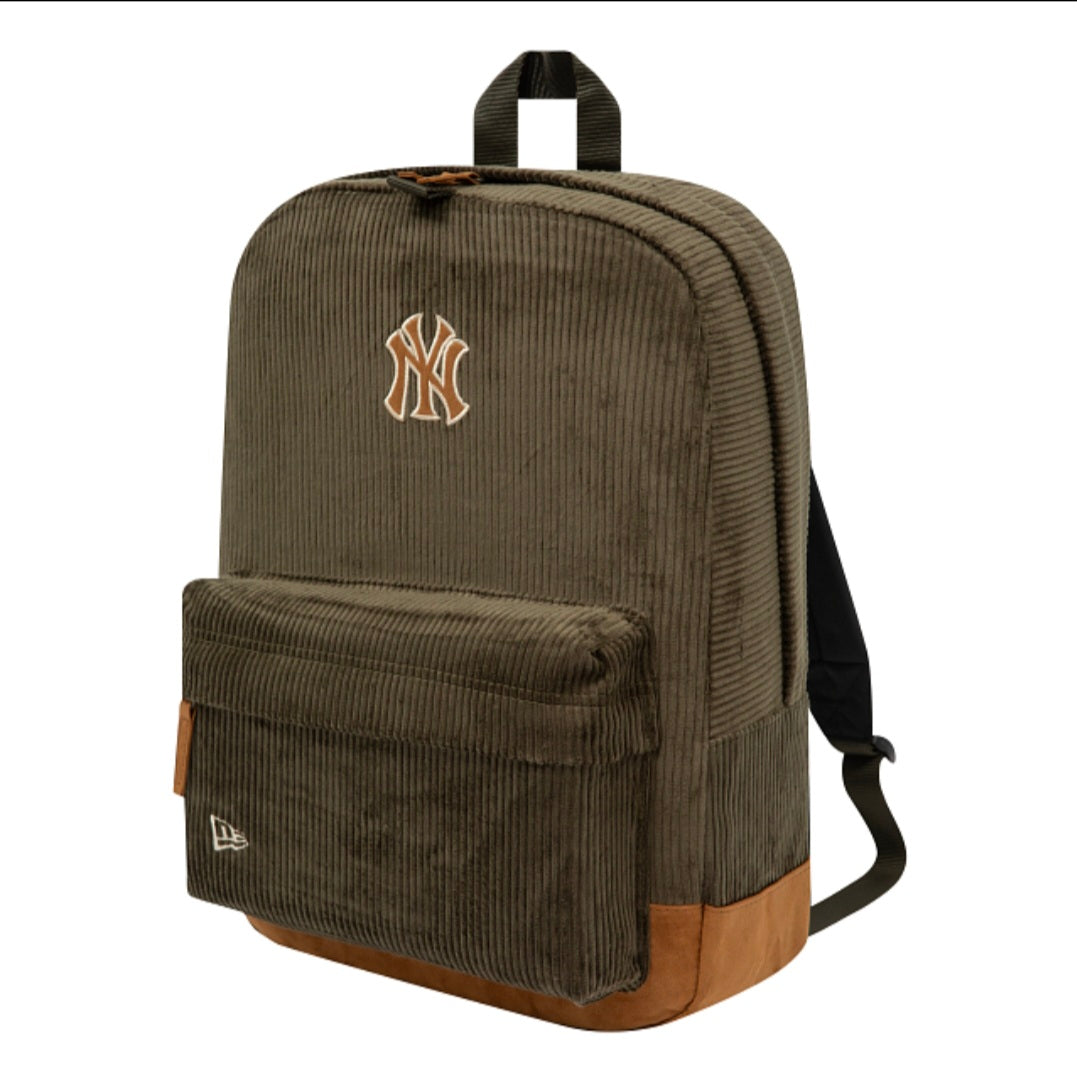 Mochila New Era yankees back to school corduroy verde khaki – intershopgc