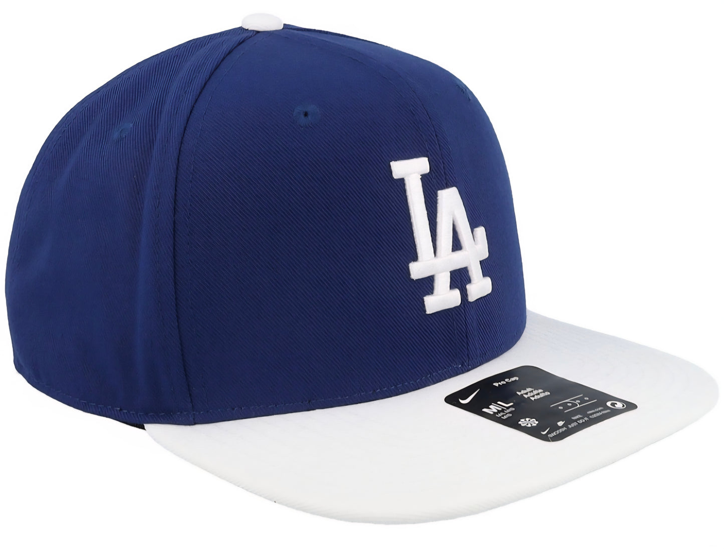 Gorra Nike dri-Fit Pro Los Angeles Dodgers azul y blanca| visera plana