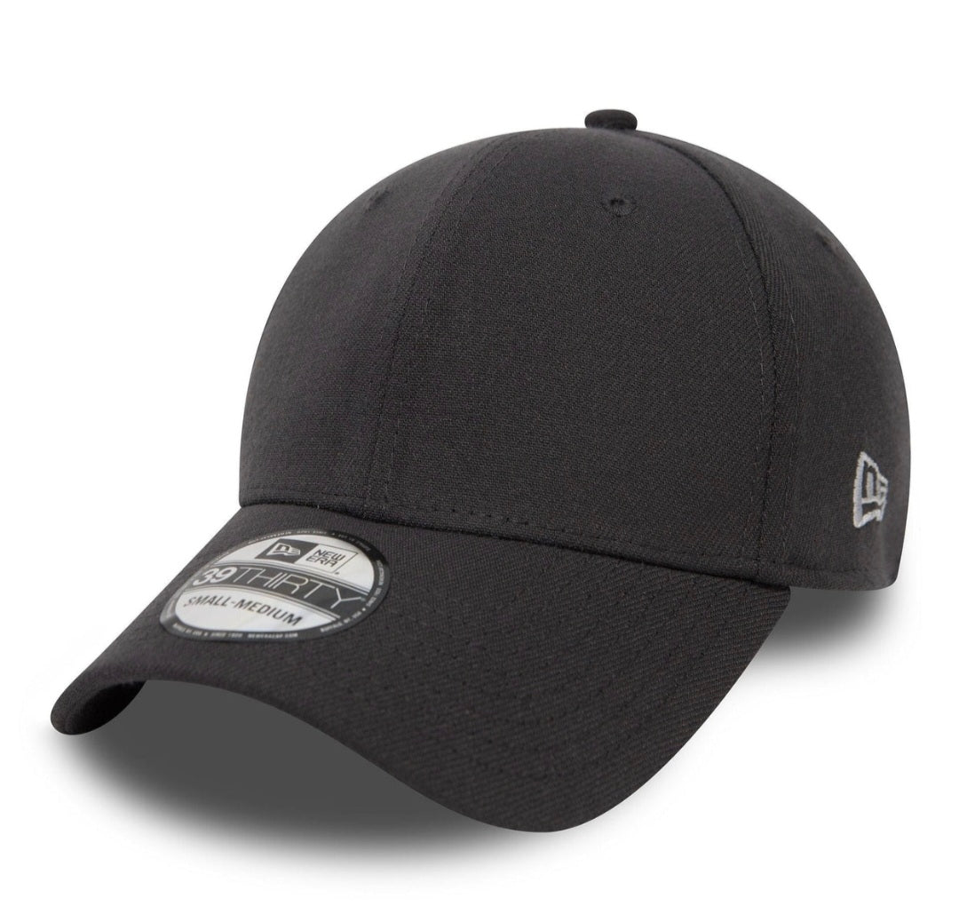 Gorra new era flag gris grafito (39THIRTY Stretch Fit) - cerrada
