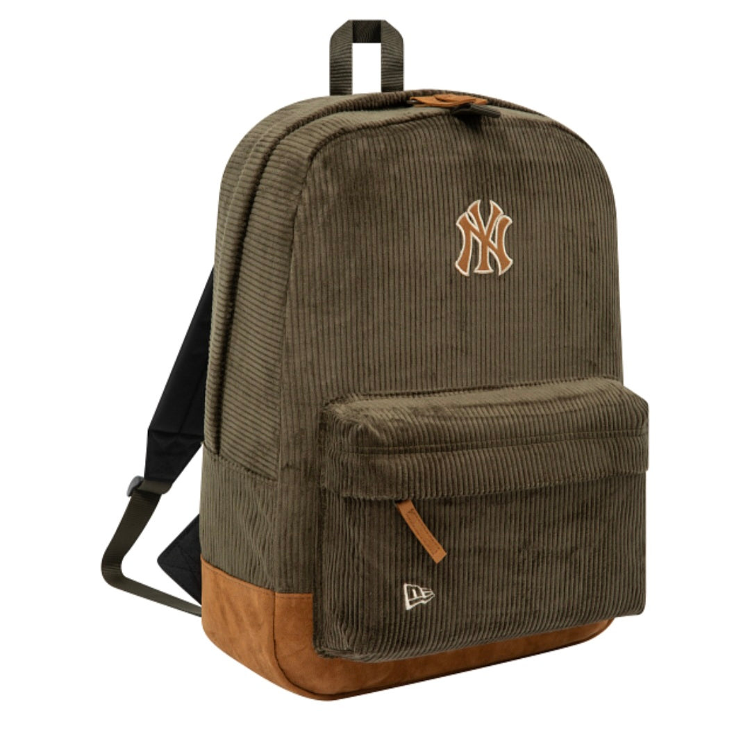 Mochila New Era yankees back to school corduroy verde khaki – intershopgc