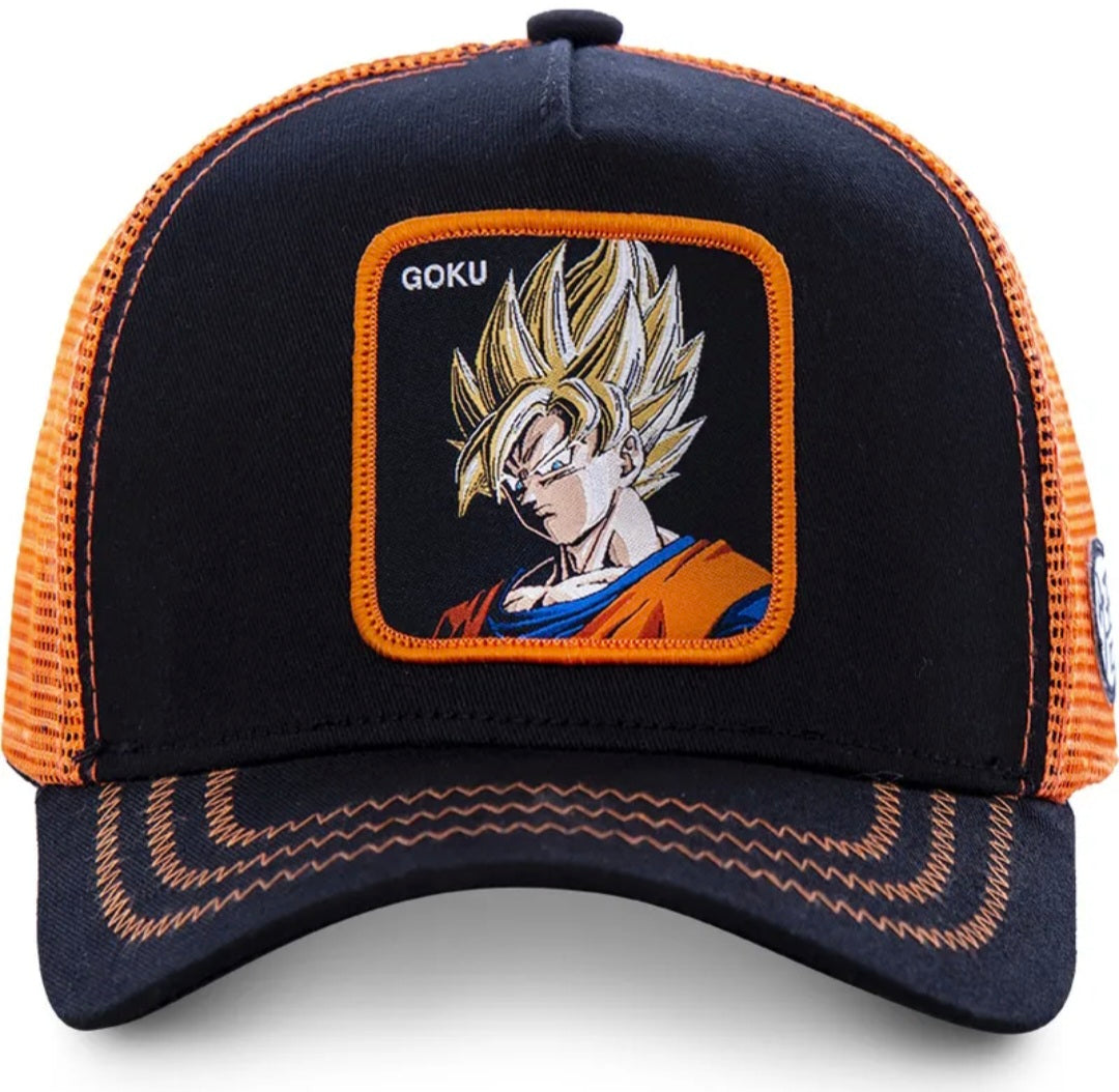 Gorra negra y naranja Goku super saiyan GO3 – Dragon Ball – Capslab