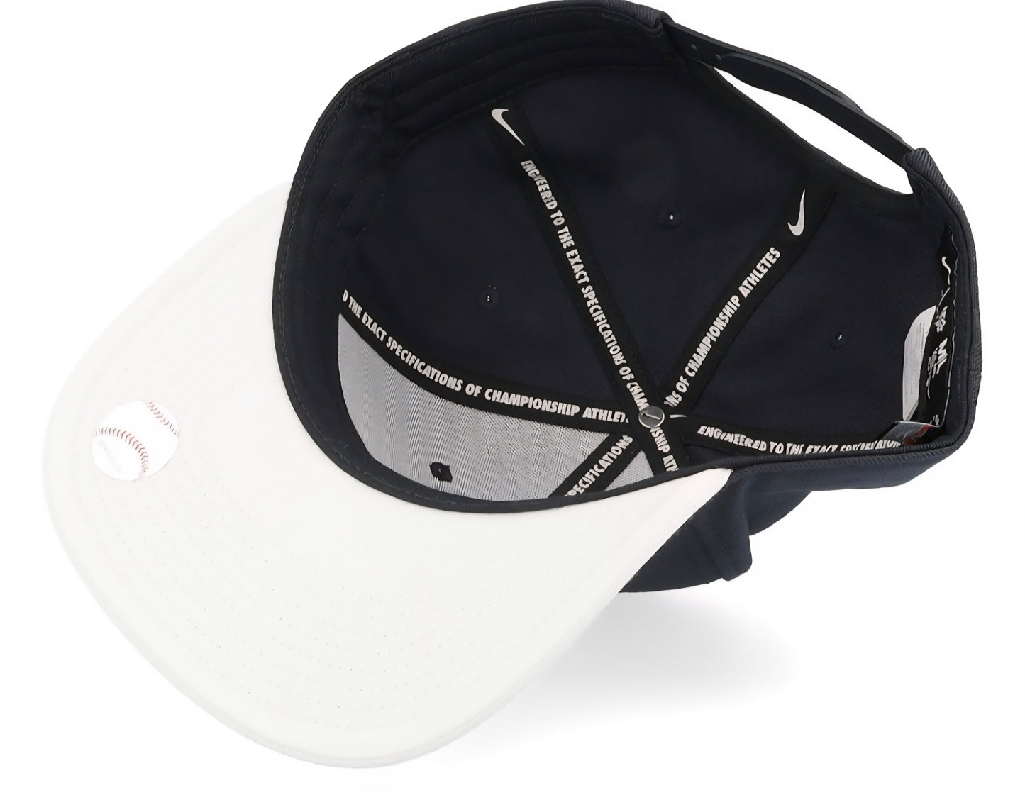 Gorra Nike New York Yankees Azul Marino/Blanca|visera plana