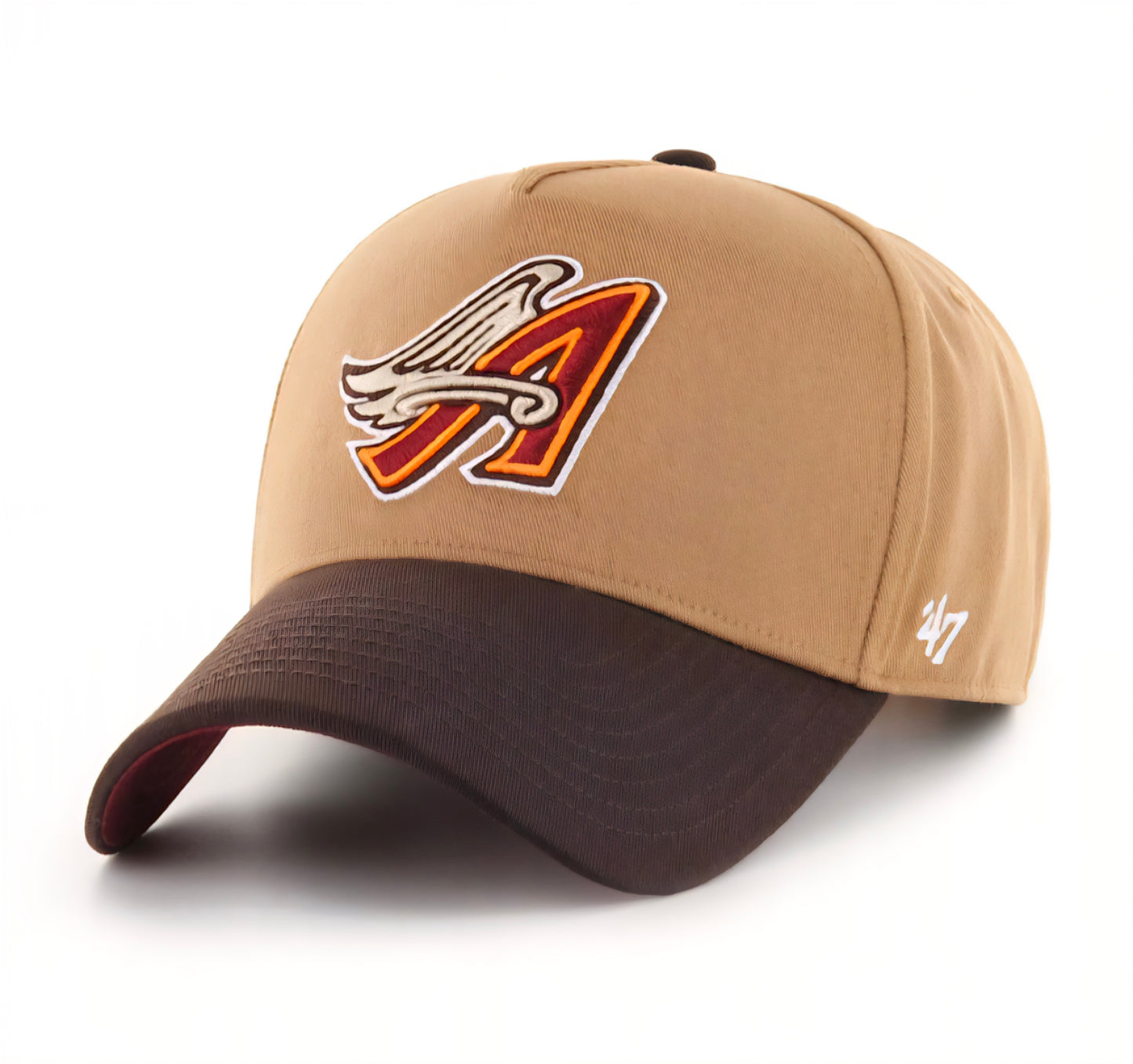 Gorra '47 Sure Shot DT LA Angels camel y marrón | All Star 2010