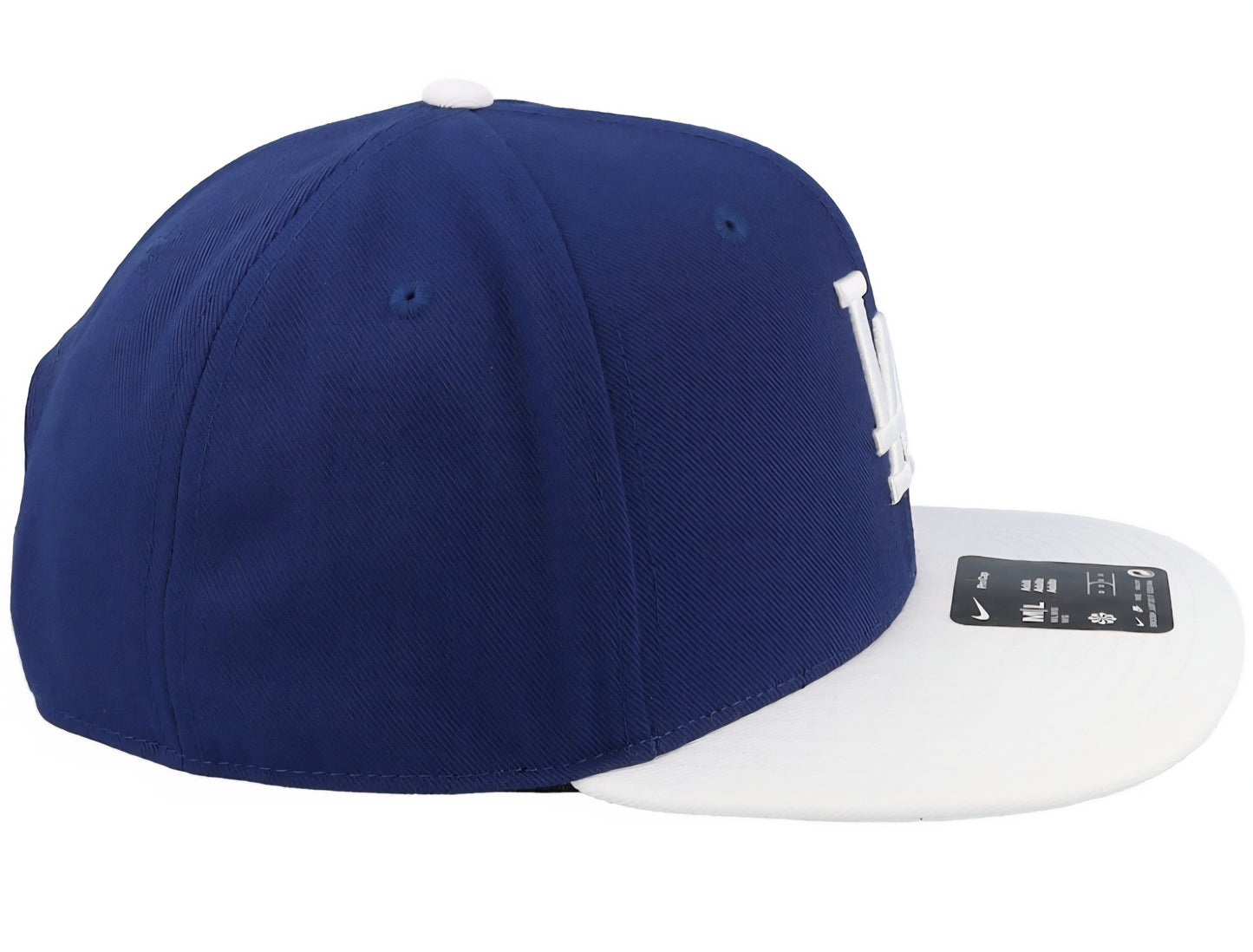 Gorra Nike dri-Fit Pro Los Angeles Dodgers azul y blanca| visera plana