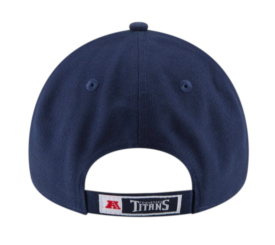 Gorra Oficial New Era 9FORTY – Tennessee Titans The League (Azul)