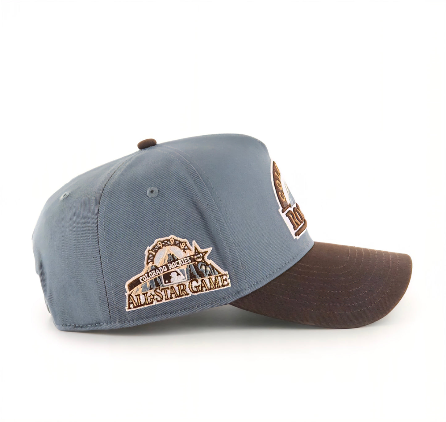 Gorra '47 Sure Shot TT Colorado Rockies Azul Basalto marrón | All Star 1998