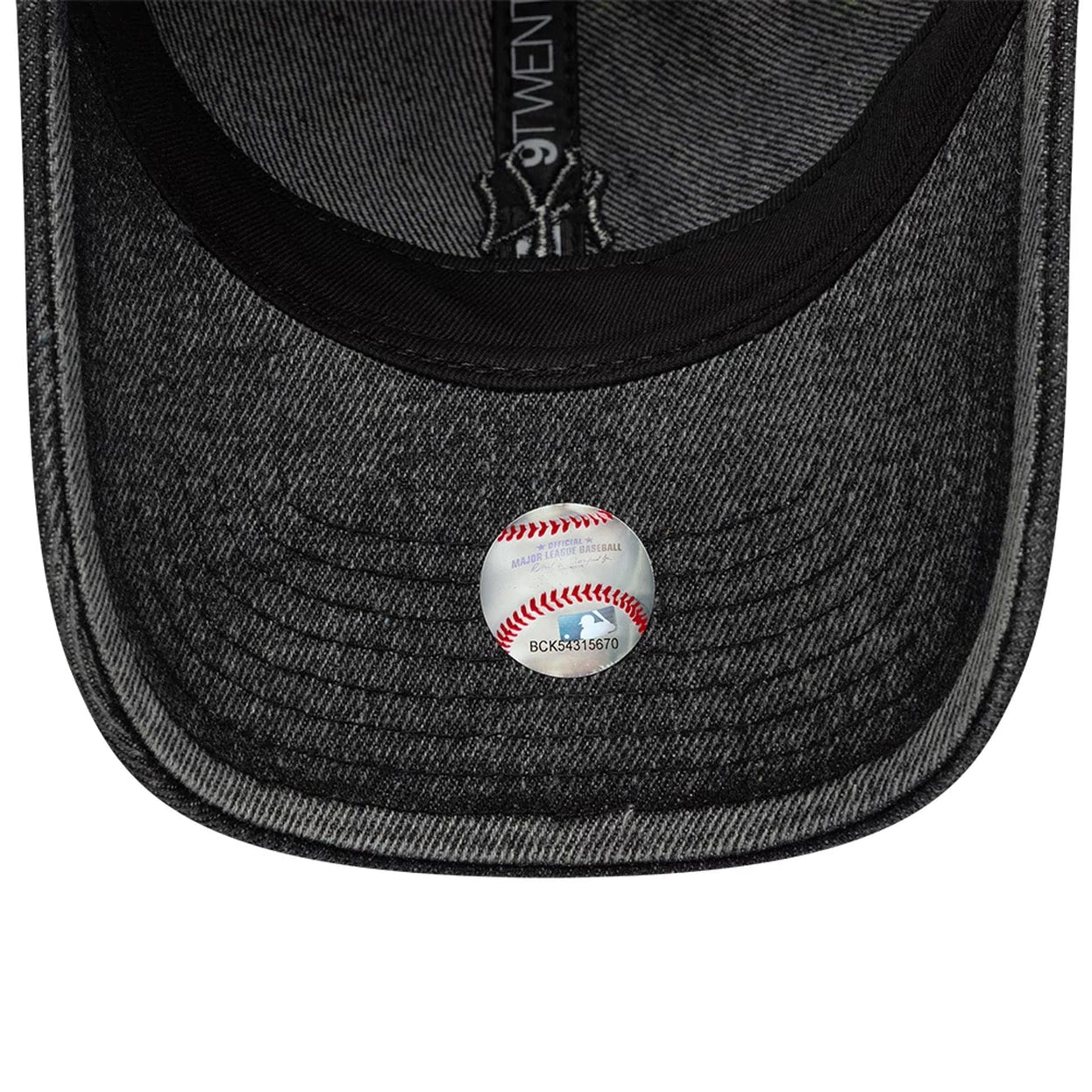 Gorra NY Yankees MLB Denim negro 9TWENTY Mujer