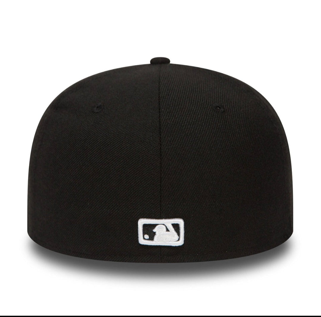 Gorra cerrada negra LA dodgers 59fifty new era