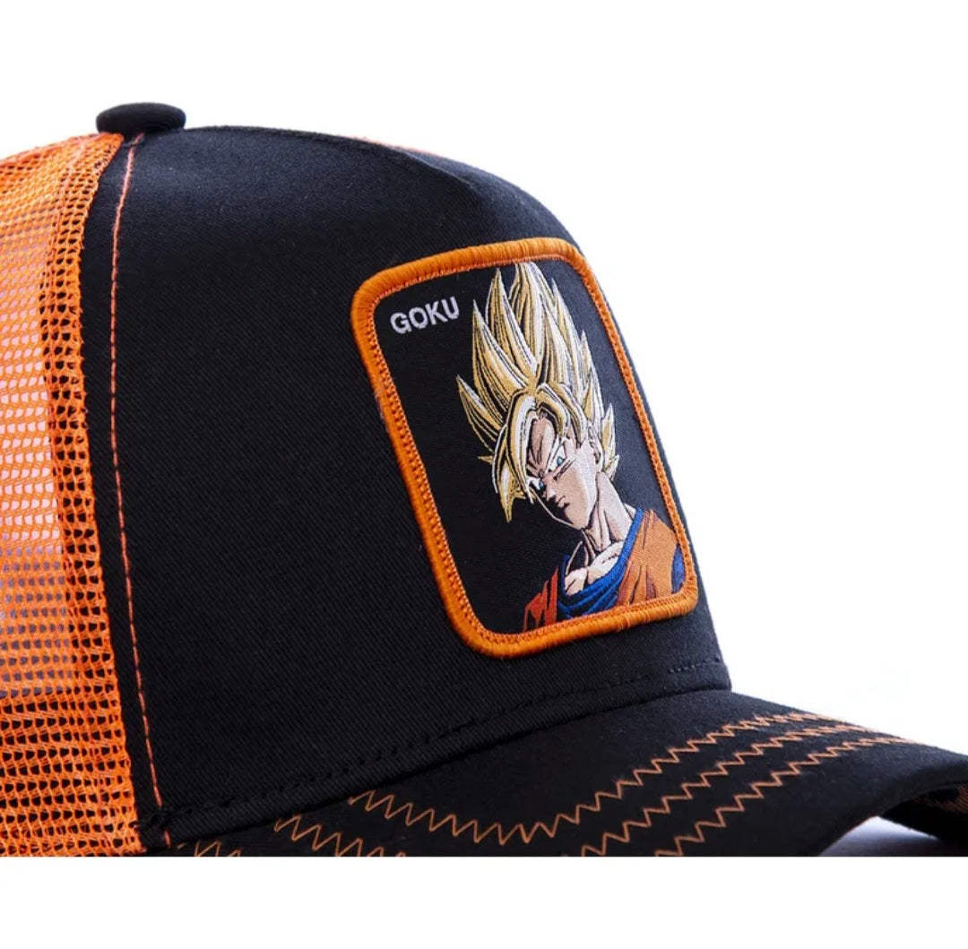 Gorra negra y naranja Goku super saiyan GO3 – Dragon Ball – Capslab