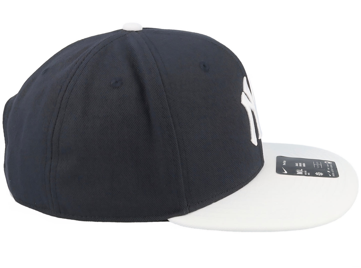 Gorra Nike New York Yankees Azul Marino/Blanca|visera plana