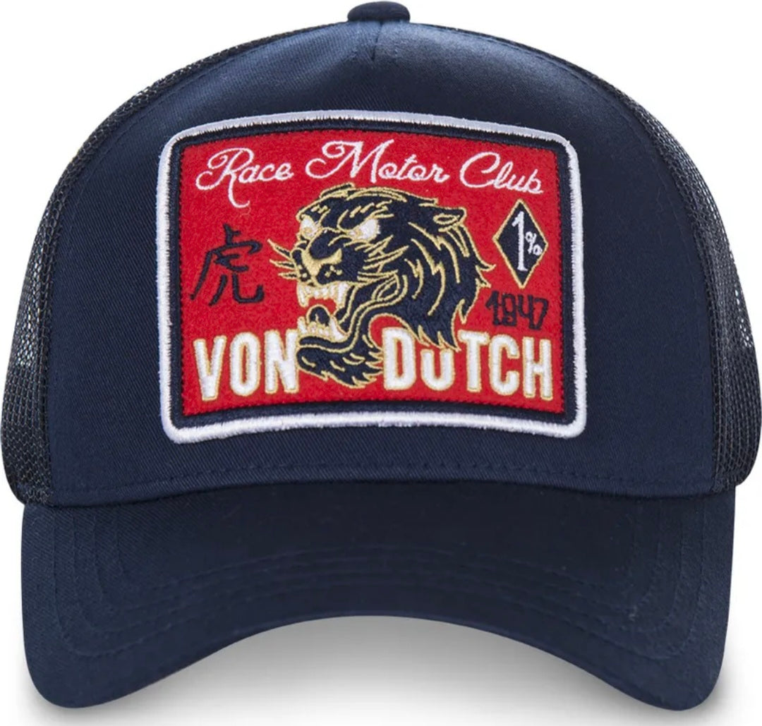 Gorra Trucker Von Dutch “Famous2” Azul Marino – Motor Racing Club