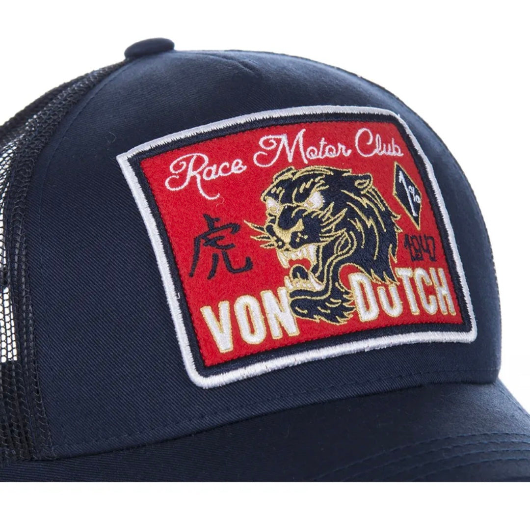 Gorra Trucker Von Dutch “Famous2” Azul Marino – Motor Racing Club
