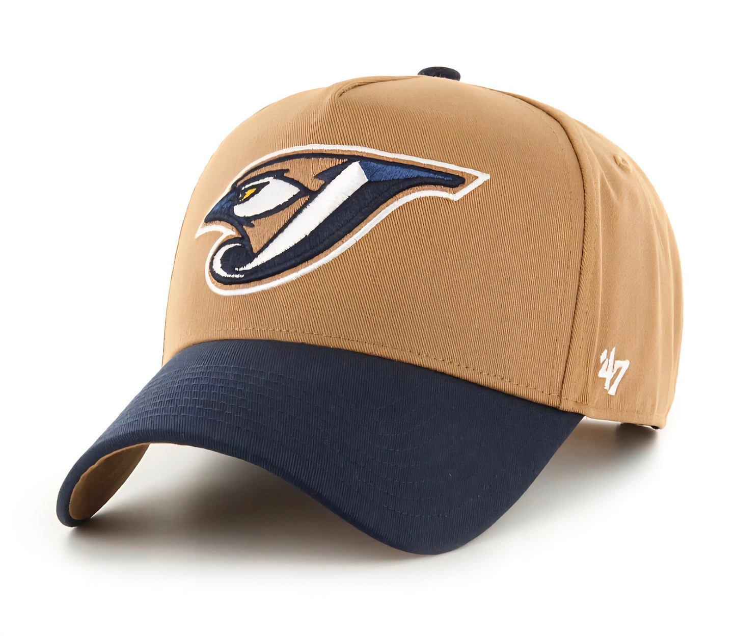Gorra ’47 MVP Toronto Blue Jays Camel y Azul Marino – Parche 30 Temporadas – Cooperstown Collection