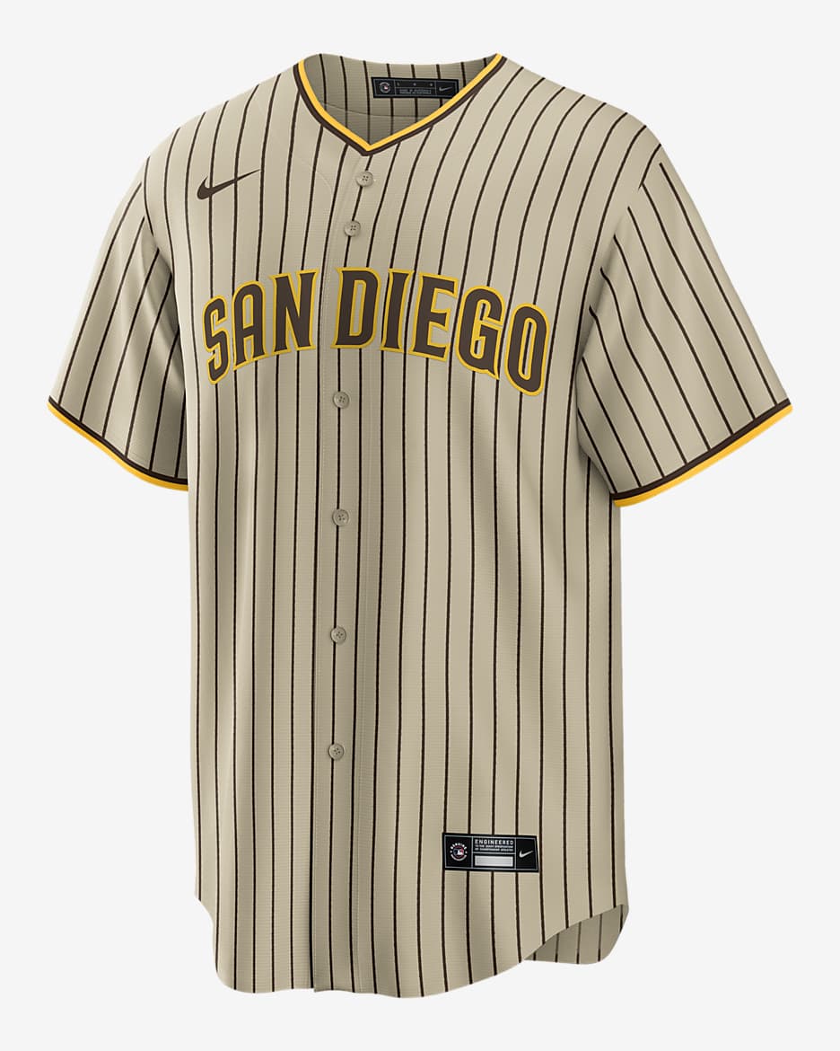 Jersey san diego padres nike alternative