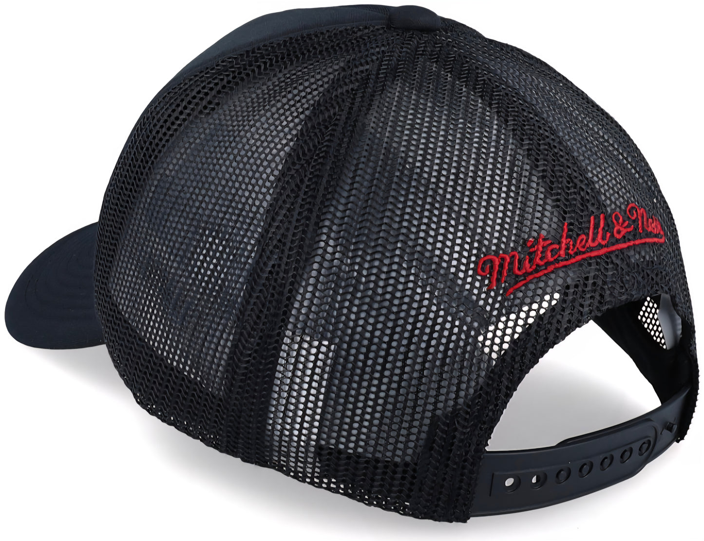 Gorra Mitchell & Ness – Chicago Bulls Billboard Trucker (Negra)