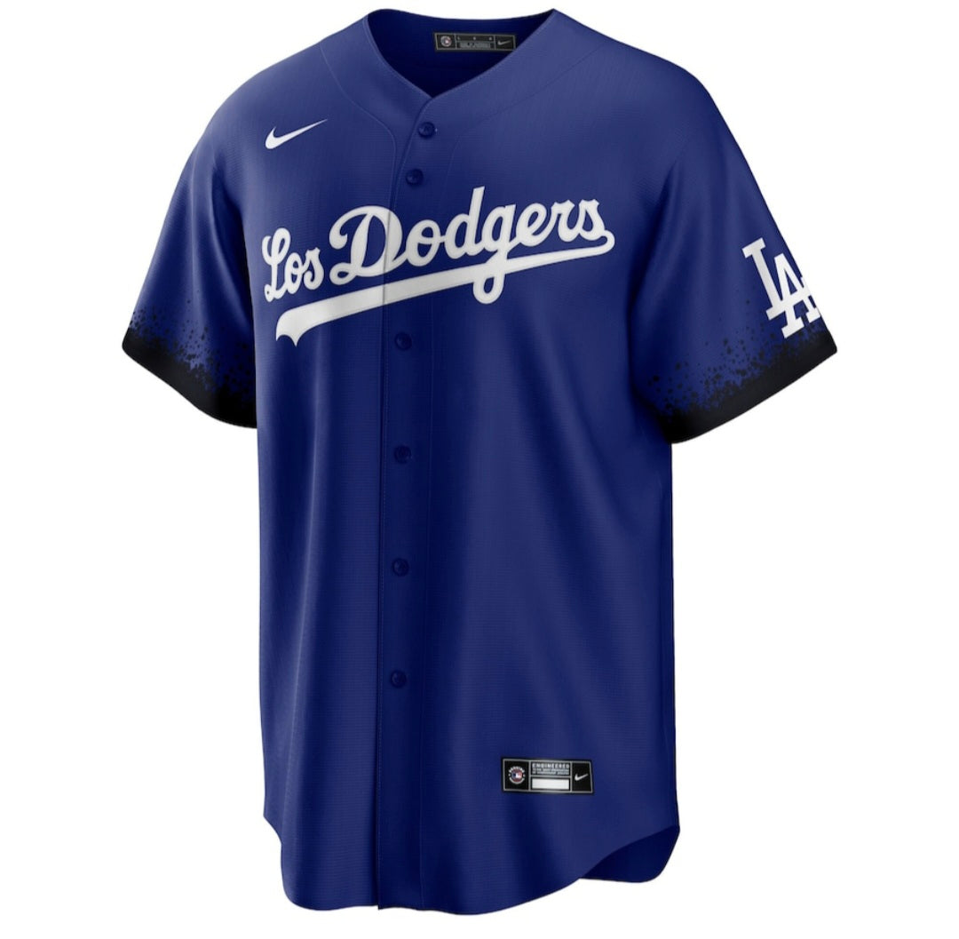 Jersey béisbol los angeles dodgers azul (edición limitada)