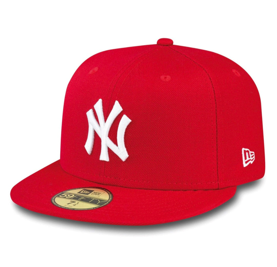 Gorra roja ny cerrada 59fifty new era